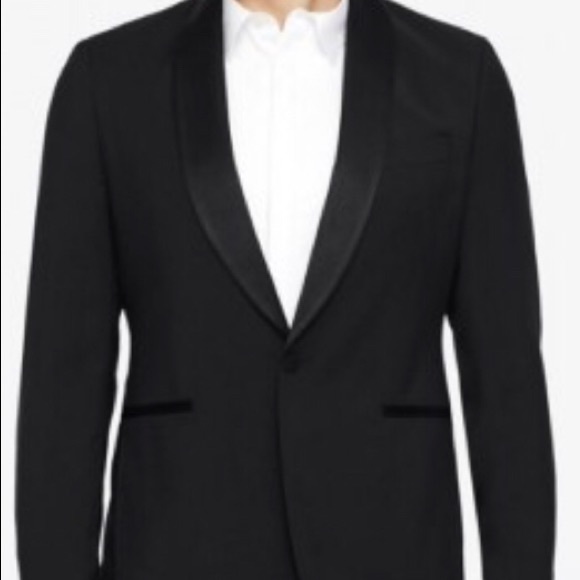 J.Lindeberg Other - J.Lindeberg TUX WOOL TUXEDO BLK BLAZER SIZE 46/36